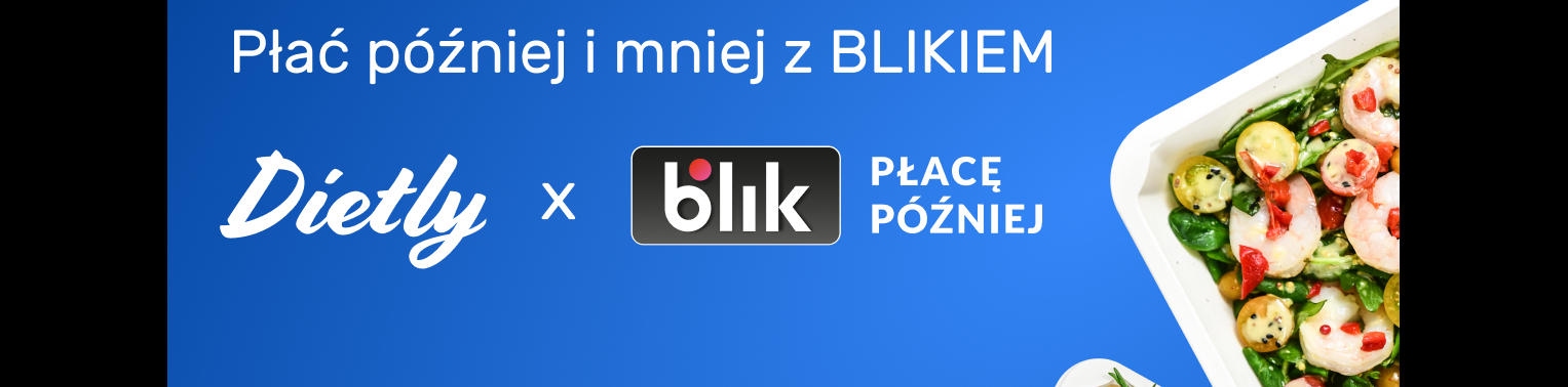 Zyskaj do 60 zł w promocji z Dietly i BLIKIEM